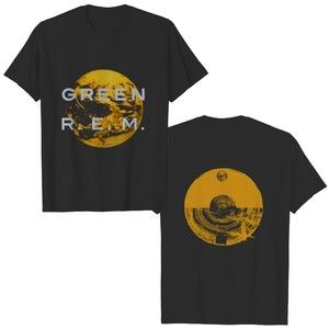 Rem Tshirt Rem Green Tour Concert Tshirt 2 Sided T Shirt
